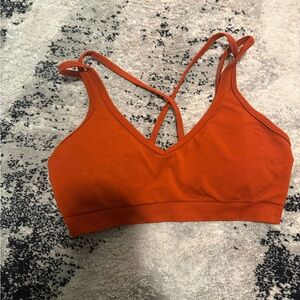 Alphalete strappy sports bra Times Square small